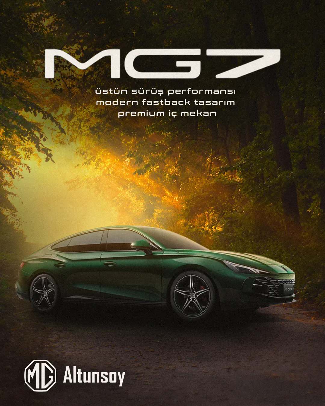 MG Altunsoy Otomotiv MG7 Fastback sosyal medya referansı (Post)
