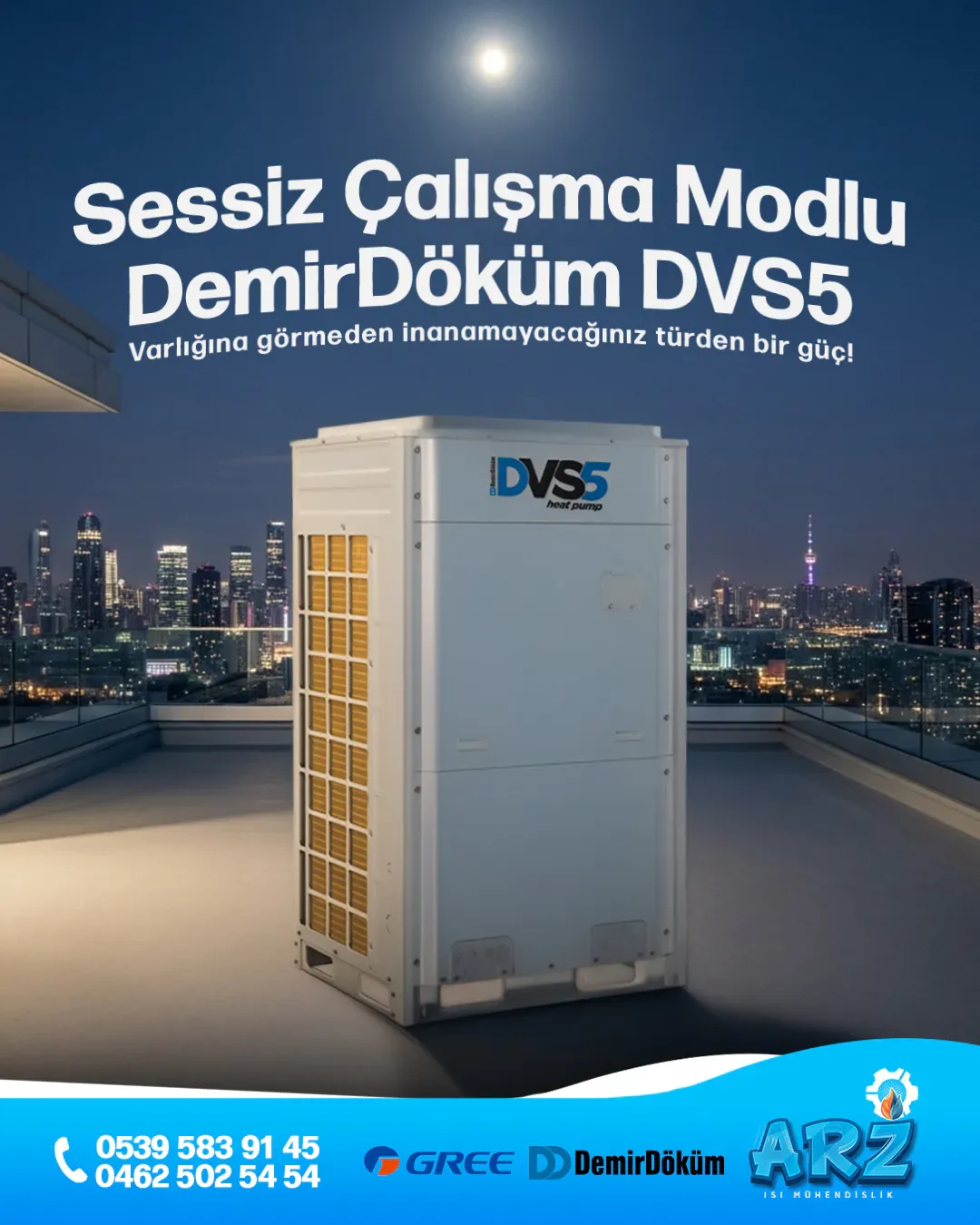 Arz Isı Mühendislik DemirDöküm DVS5… sosyal medya referansı (Post)