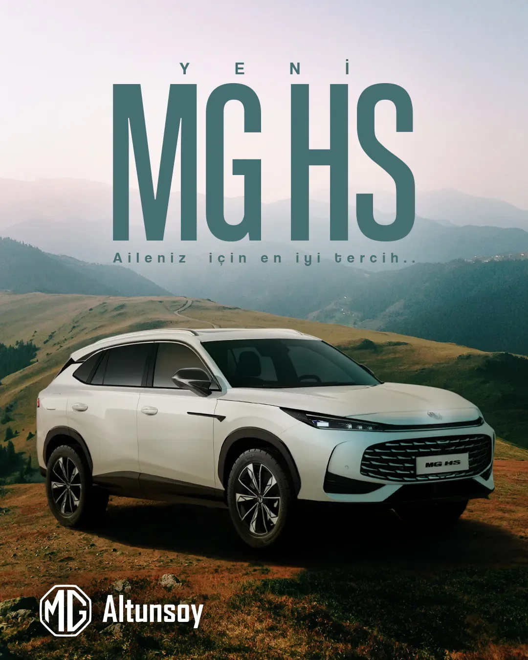 MG Altunsoy Otomotiv Yeni MG HS sosyal medya referansı (Post)