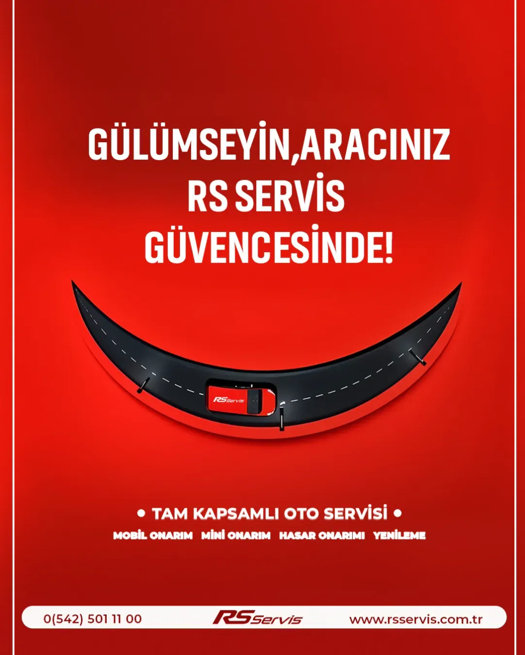 RS Servis sosyal medya referansı (Post)