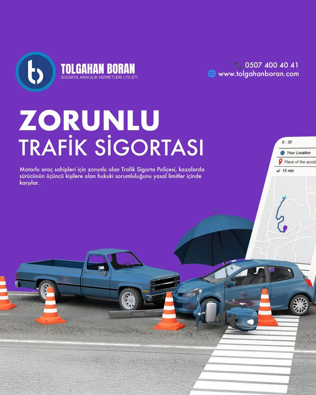 Tolgahan Boran Sigorta sosyal medya referansı (Post)